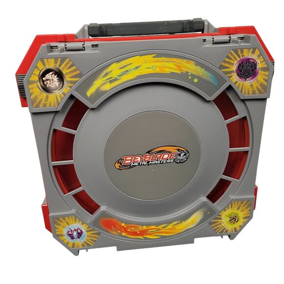 Beyblade Metal Masters Mobile Beystadium Portable Battle Arena Bundle Set - Picture 14 of 16